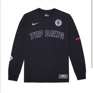 TDE x Nike Top Dawg Arc Long Sleeve TDE Black